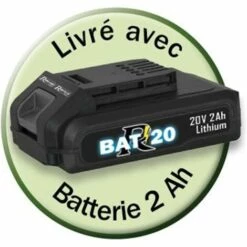 HELIOTRADE Souffleur De Feuille Sur Batterie - Silencieux - Avec Batterie + Chargeur -Aspirateur souffleur Soldes Magasin 11121177 4
