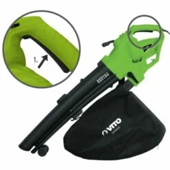 VITO GARDEN Aspirateur Souffleur De Feuilles 3000W VITOGARDEN CONFORT PLUS Sac 35L Pelouses Allées,terrasses,garages Jardins -Aspirateur souffleur Soldes Magasin 13804680 3