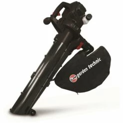 HELIOTRADE Aspirateur Souffleur Broyeur De Feuille Thermique 30CC - Sac 40L -Aspirateur souffleur Soldes Magasin 14344796 3