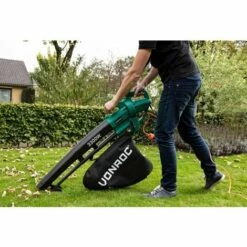 VONROC Souffleur à Feuilles 3-en-1 3300W – Souffler, Aspirer Et Déchiqueter – Vitesse D’air De 270km/h – Sac De Collecte De 40L Inclus -Aspirateur souffleur Soldes Magasin 15717810 3