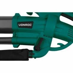 VONROC Souffleur à Feuilles 3-en-1 3300W – Souffler, Aspirer Et Déchiqueter – Vitesse D’air De 270km/h – Sac De Collecte De 40L Inclus -Aspirateur souffleur Soldes Magasin 15717810 4