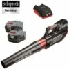 SOUFFLEUR DE FEUILLES SANS FIL 40V AVEC 2 BATTERIES 2,5Ah SCHEPPACH BAB150-40Li 2 SOUFFLEUR DE FEUILLES SANS FIL 40V AVEC 2 BATTERIES 2,5Ah SCHEPPACH BAB150-40Li -Aspirateur souffleur Soldes Magasin 17363328 1