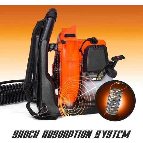 Boudech Souffleur à Dos 43cc 1.25Kw Souffleuse D'épaule Semi-professionnelle Avec Vitesse De Soufflage Des Feuilles Jusqu'à 150Km/h. 7 Boudech Souffleur à Dos 43cc 1.25Kw Souffleuse D'épaule Semi-professionnelle Avec Vitesse De Soufflage Des Feuilles Jusqu'à 150Km/h. – Image 5