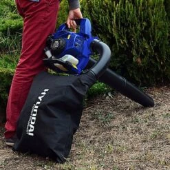 HYUNDAI Aspirateur Souffleur Broyeur Thermique 26 Cm³ 180 Km/h 40 L HASBT26 -Aspirateur souffleur Soldes Magasin 18727285 5