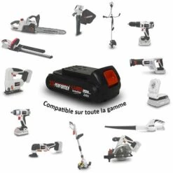 Aspirateur Souffleur Broyeur De Feuilles 40V - X-Performer XPASB40LI-2B Sac 45 L - 230Km-h + 2 Batteries 2 Ah - Chargeur -Aspirateur souffleur Soldes Magasin 19306294 3