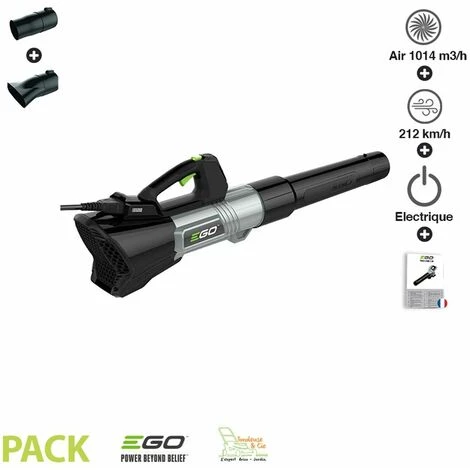 EGO POWER+ Souffleur à Feuille à Débit D'air 1014 M3/h Egopower Vitesse 212 Km/h LBX6000 - Gris 3 EGO POWER+ Souffleur à Feuille à Débit D'air 1014 M3/h Egopower Vitesse 212 Km/h LBX6000 - Gris