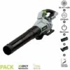 EGO POWER+ Souffleur Sans Fil à Batterie Débit 986 M3/h Vitesse Air 270km/h Ego Power LB5800E Sans Chargeur Ni Batterie - Gris -Aspirateur souffleur Soldes Magasin 24961954 1
