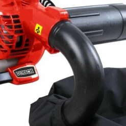 Aspirateur Souffleur De Feuilles Thermique 25,4cc Vitesse 252 Km/h Sac 45 Litres Dunsch 51254BV3 - Rouge -Aspirateur souffleur Soldes Magasin 25512051 5