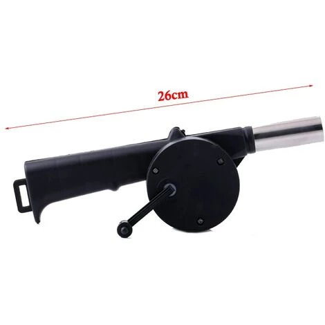 LITZEE Ventilateur De Barbecue En Plein Air | Souffleur D'air à Manivelle, Portable Barbecue Grill, Soufflet De Feu, Outils Accessoires De Camping De Pique-nique 4 LITZEE Ventilateur De Barbecue En Plein Air | Souffleur D'air à Manivelle, Portable Barbecue Grill, Soufflet De Feu, Outils Accessoires De Camping De Pique-nique – Image 2