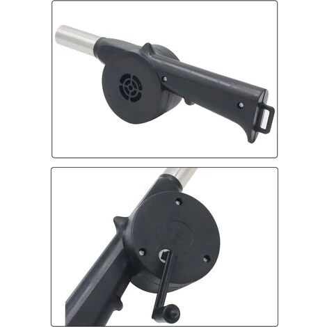 LITZEE Ventilateur De Barbecue En Plein Air | Souffleur D'air à Manivelle, Portable Barbecue Grill, Soufflet De Feu, Outils Accessoires De Camping De Pique-nique 5 LITZEE Ventilateur De Barbecue En Plein Air | Souffleur D'air à Manivelle, Portable Barbecue Grill, Soufflet De Feu, Outils Accessoires De Camping De Pique-nique – Image 3