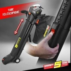 GARDEO Aspirateur Souffleur Broyeur 3000W 15500t/min -Aspirateur souffleur Soldes Magasin 2746818 3