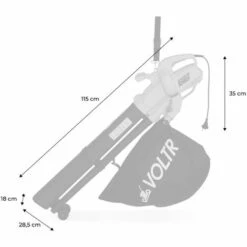 Aspirateur. Souffleur Et Broyeur à Feuilles 3000W VOLTR - Outil électrique -Aspirateur souffleur Soldes Magasin 29677048 5