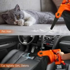 HAPPYSHOPPING Souffleur De Seche-cheveux Au Lithium 1Z11, Aspiration Et Soufflage A Double Usage, Norme Europeenne 9 HAPPYSHOPPING Souffleur De Seche-cheveux Au Lithium 1Z11, Aspiration Et Soufflage A Double Usage, Norme Europeenne -Aspirateur souffleur Soldes Magasin 29904333 3