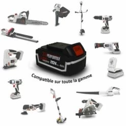 Aspirateur Souffleur 40V - X-Performer XPASB40LI-2B Sac Récolt. 45 L - 230Km-h + 2 Batteries 4 Ah - Double Chargeur -Aspirateur souffleur Soldes Magasin 30172802 3