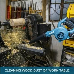 WESCO TOOLS 18V Souffleur Portable Sans Fil, Vitesse 110MPH, Tuyau Démontable WS2942.1 -Aspirateur souffleur Soldes Magasin 33267250 2