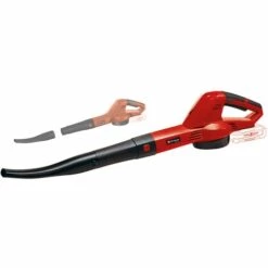Einhell Souffleur Universel Sans Fil GE-CL 18/1 Li E-Solo Power X-Change (18V, Vitesse De L'air De 210 Km/h, Tube En Deux Parties Pour Un Usage Universel, Variateur De Vitesse électronique) Livré Sans Batterie Ni Chargeur