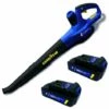 Souffleur Feuilles 20V GOODYEAR + 2 Batteries Lithium 2Ah + Chargeur Rapide 1h + Embout Concentrateur -Aspirateur souffleur Soldes Magasin 37419441 1