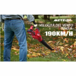 METERK Le Ventilateur De La Feuille Sans Fil De Metre, Ventilateur De Feuilles 20V 2.0Ah Batterie Au Lithium Et Chargeur Comprenaient L'Ue 11 METERK Le Ventilateur De La Feuille Sans Fil De Metre, Ventilateur De Feuilles 20V 2.0Ah Batterie Au Lithium Et Chargeur Comprenaient L'Ue -Aspirateur souffleur Soldes Magasin 37553052 5