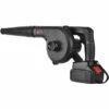 ASUPERMALL Souffleur De Feuilles Sans Fil Avec Chargeur De Batterie 21V Leger Pour La Pelouse Soin De La Neige Soufflant Et Nettoyage Des Debris Et De La Poussiere De La Poussiere -Aspirateur souffleur Soldes Magasin 38395668 1