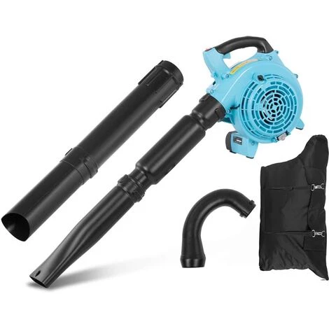 HILLVERT Souffleur Aspirateur De Feuilles Avec Moteur À Essence 2 Temps Sans Fil 750w - Argent 3 HILLVERT Souffleur Aspirateur De Feuilles Avec Moteur À Essence 2 Temps Sans Fil 750w - Argent