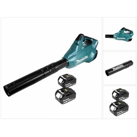 Makita DUB 362 T 2x18 V Souffleur De Feuilles Sans Fil + 2x Batteries 5 Ah - Sans Chargeur 3 Makita DUB 362 T 2x18 V Souffleur De Feuilles Sans Fil + 2x Batteries 5 Ah - Sans Chargeur