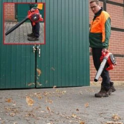 BB-LOISIR Hecht 9280 Aspirateur Souffleur Broyeur Essence 3en1 252km/h 50 L Moteur à Deux Temps -Aspirateur souffleur Soldes Magasin 42018036 4