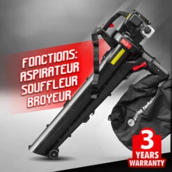 ELEM GARDEN TECHNIC Aspirateur Souffleur Broyeur Thermique 30CC -Aspirateur souffleur Soldes Magasin 4255792 3