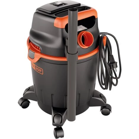 BLACK & DECKER Aspirateur Solides Et Liquides Black+Decker BXVC20PE Puissance Absorbée 1200 W, Capacité Cuve 20 L 4 BLACK & DECKER Aspirateur Solides Et Liquides Black+Decker BXVC20PE Puissance Absorbée 1200 W, Capacité Cuve 20 L – Image 2