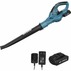 WESCOTOOLS Souffleur De Feuille Sans Fil, 18V 2.0Ah Portable à Vitesse De 200 Km/h WESCO WS8511