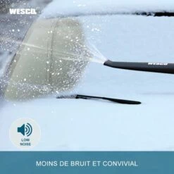 WESCOTOOLS Souffleur De Feuille Sans Fil, 18V 2.0Ah Portable à Vitesse De 200 Km/h WESCO WS8511 -Aspirateur souffleur Soldes Magasin 43480607 4