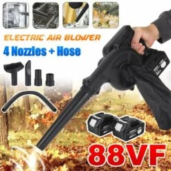 2 En 1 Souffleur Aspirateur Electrique Sans Fil 220V Intelligent Coxolo -Aspirateur souffleur Soldes Magasin 43510928 5