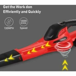Souffleur De Feuilles Sans Fil 20V TEENO 3.0Ah,Vitesse 13000 Tr/min, Durée De Fonctionnement 18 Min - Batterie Et Charger Inclus 10 Souffleur De Feuilles Sans Fil 20V TEENO 3.0Ah,Vitesse 13000 Tr/min, Durée De Fonctionnement 18 Min - Batterie Et Charger Inclus -Aspirateur souffleur Soldes Magasin 44260274 4