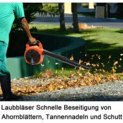 Hengda Aspirateur De Feuilles à Essence Souffleur De Feuilles 26ccm Broyeur De Jardin Souffleur 256 Km/h - Noir -Aspirateur souffleur Soldes Magasin 47602549 2