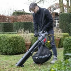 POWER PLUS Powerplus - Garden Economy - POWEG9013 - A Balais à Charon - Aspirateur/souffleur De Feuilles - 3300W -Aspirateur souffleur Soldes Magasin 47939607 5