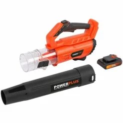 POWER PLUS Powerplus - Dual Power Garden - POWDPG7521 - 20 V - A Balais à Charon - Souffleur De Feuilles - 20V (SANS BATT.) -Aspirateur souffleur Soldes Magasin 47939639 4