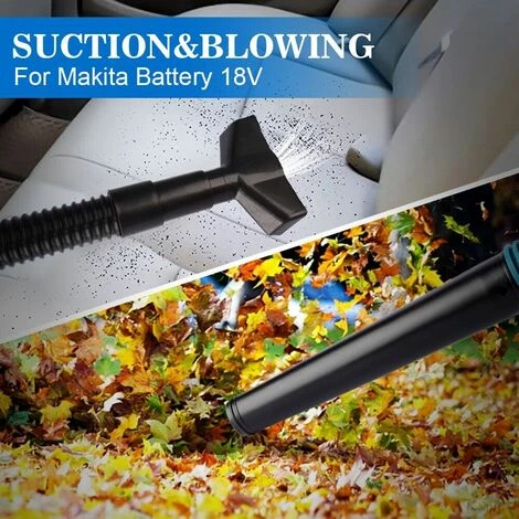 ONEVAN Souffleurs De Feuilles Aspirateur Souffleur électrique Pour Makita 18V, Petit Modèle Sans Fil (batterie Non Incluse) 5 ONEVAN Souffleurs De Feuilles Aspirateur Souffleur électrique Pour Makita 18V, Petit Modèle Sans Fil (batterie Non Incluse) – Image 3