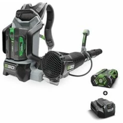 EGO POWER+ Souffleuse à Feuilles Pour Entretien Jardin Débit 1300 M3/h Vitesse Air 313km/h EGO LB7650E Sans Chargeur Ni Batterie - Gris