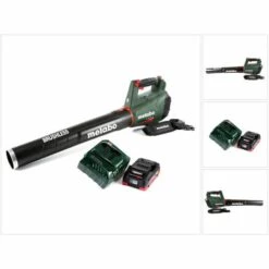 METABO® Metabo LB 18 LTX BL Souffleur De Feuilles Sans Fil 18 V Brushless + 1x Batterie 4,0 Ah + Chargeur