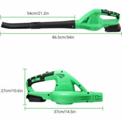 PROSTER Souffleur De Feuilles 200W 45M/s Légère Et Pratique Avec Batterie 21 V/4.0 Ah -Aspirateur souffleur Soldes Magasin 54291977 2