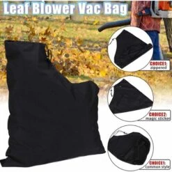 TINOR Sac Pour Aspirateur Souffleur, Sac D'aspirateur De Souffleuse À Feuilles Résistant À La Corrosion Sac Broyeur Souffleur Pour Souffleurs À Feuilles Ultra-souffleurs Et Aspirateurs -Aspirateur souffleur Soldes Magasin 54497608 5