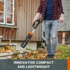 WORX 40V Souffleur Feuilles Mortes Sans Fil WG585E, Batterie Powershare, Moteur Sans Balais -Aspirateur souffleur Soldes Magasin 58757679 4