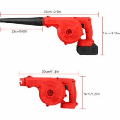 PROSTER Souffleur De Feuilles Sans Fil 1-18000RPM 21V 2.0Ah Tube Détachable Pour Voiture De Jardin -Aspirateur souffleur Soldes Magasin 59410402 2