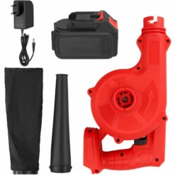 PROSTER Souffleur De Feuilles Sans Fil 1-18000RPM 21V 2.0Ah Tube Détachable Pour Voiture De Jardin -Aspirateur souffleur Soldes Magasin 59410402 5
