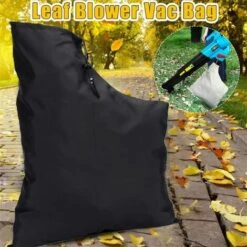 GALOZZOIT Sac à Fermeture éclair Pour Aspirateur Souffleur De Feuilles, Sac De Rechange Pour Sac à Vide Anti-poussière Et étanche à La Poussière Oxford 420D -Aspirateur souffleur Soldes Magasin 59853443 5