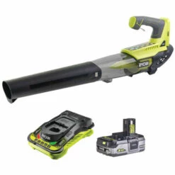 Pack RYOBI Souffleur Turbo Jet 18V OnePlus OBL18JB - 1 Batterie 3.0Ah High Energy - Chargeur Ultra Rapide