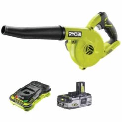 Pack RYOBI Souffleur D'atelier 18V OnePlus R18TB-0 - 1 Batterie 3.0Ah High Energy - 1 Chargeur Ultra Rapide