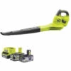 Pack RYOBI Souffleur Hybride 18V OnePlus OBL1820H - 1 Batterie 3.0Ah High Energy - 1 Batterie 5.0Ah - Chargeur Rapide -Aspirateur souffleur Soldes Magasin 60246670 1