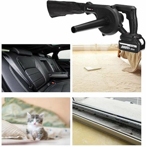 JMAX 1500W Souffleur De Feuilles Sans Fil Aspirateur Souffleur Avec 2x Batterie 22900mah Et Chargeur 6 JMAX 1500W Souffleur De Feuilles Sans Fil Aspirateur Souffleur Avec 2x Batterie 22900mah Et Chargeur – Image 4