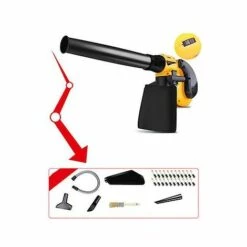 MONLY Le Dépoussiéreur De Souffleur De Souffleur De Feuilles électrique élimine La Poussière -Aspirateur souffleur Soldes Magasin 60305661 2