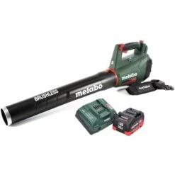 METABO® Metabo LB 18 LTX BL Souffleur De Feuilles Sans Fil 18 V Brushless + 1x Batterie 10,0 Ah + Chargeur